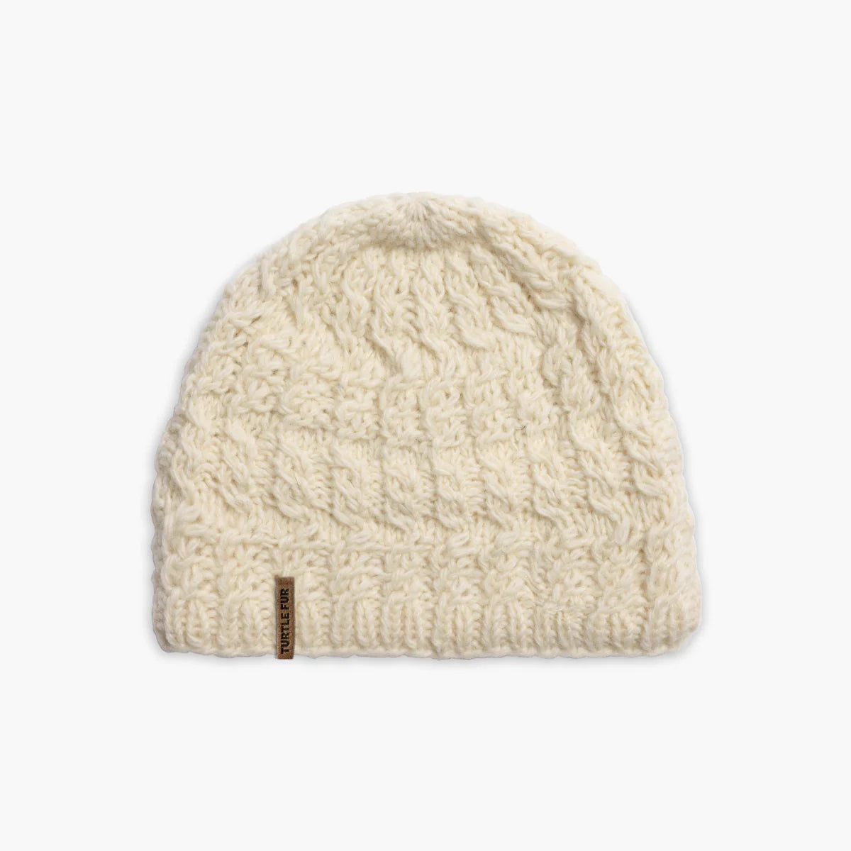 Turtle fur Mika Beanie Nepal Handmade Wool Adult New