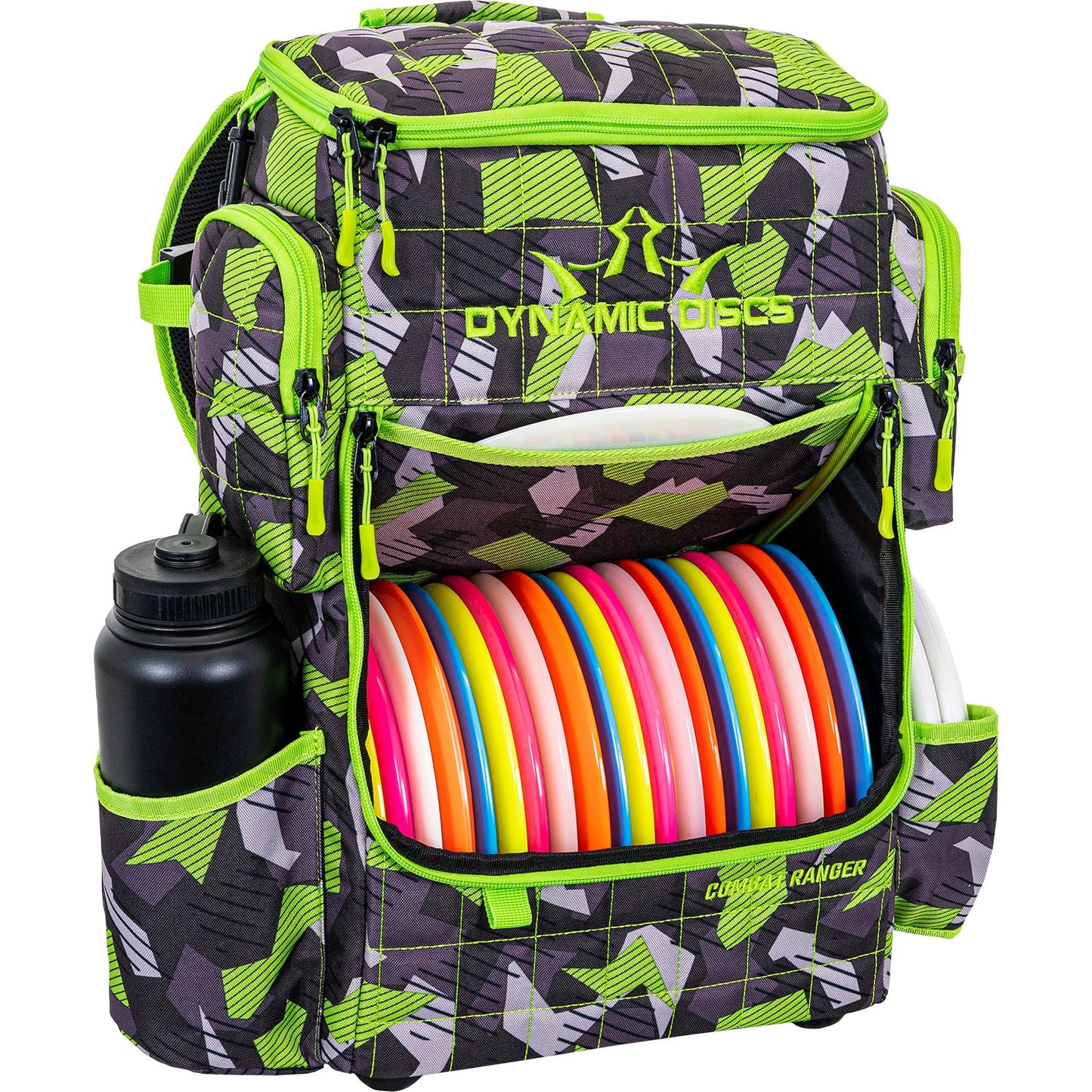Dynamic Discs Combat Ranger Bag Backpack Disc Golf Bag Black
