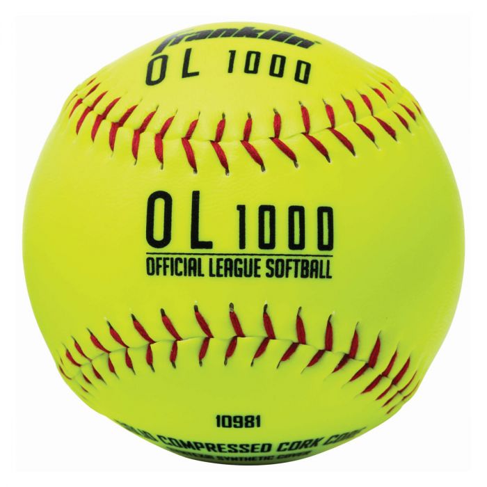 Franklin Practice Softballs 4 balls total New