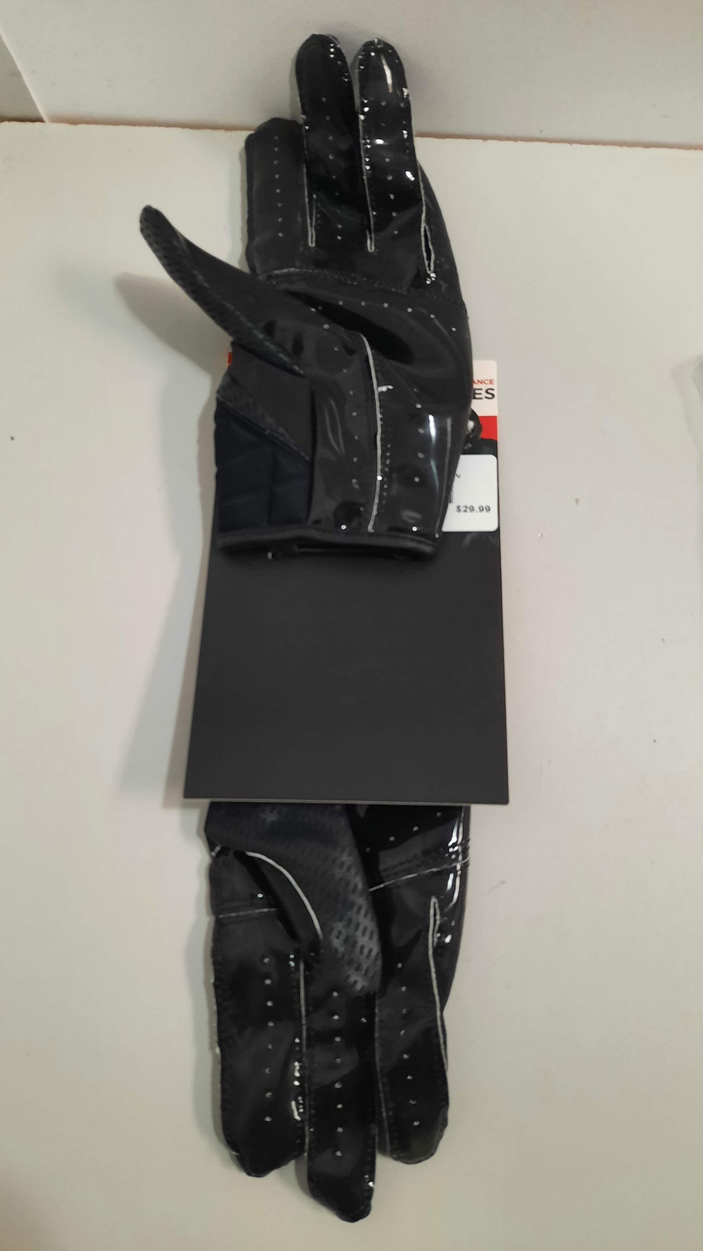Franklin Football Gloves 1 Pair Hi-Tack Grip Ultra Stick Skill Positions Size Large Black New