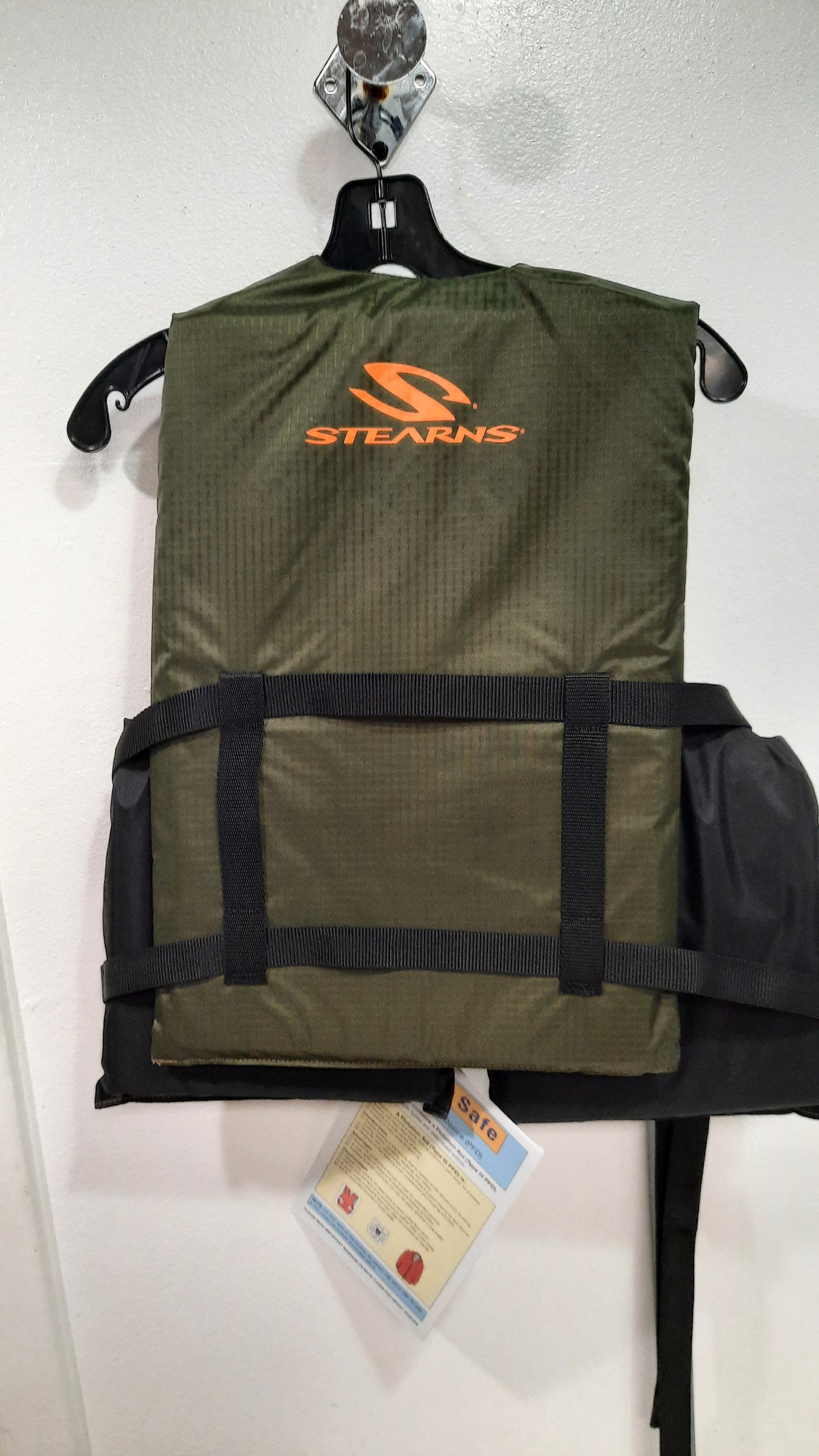 Stearns Life Vest PFD Type III Size Adult Oversize Green New