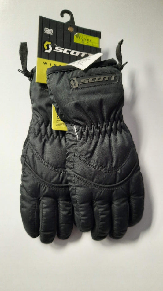 Scott Winter Gloves Snow Sports Size Youth Small Black