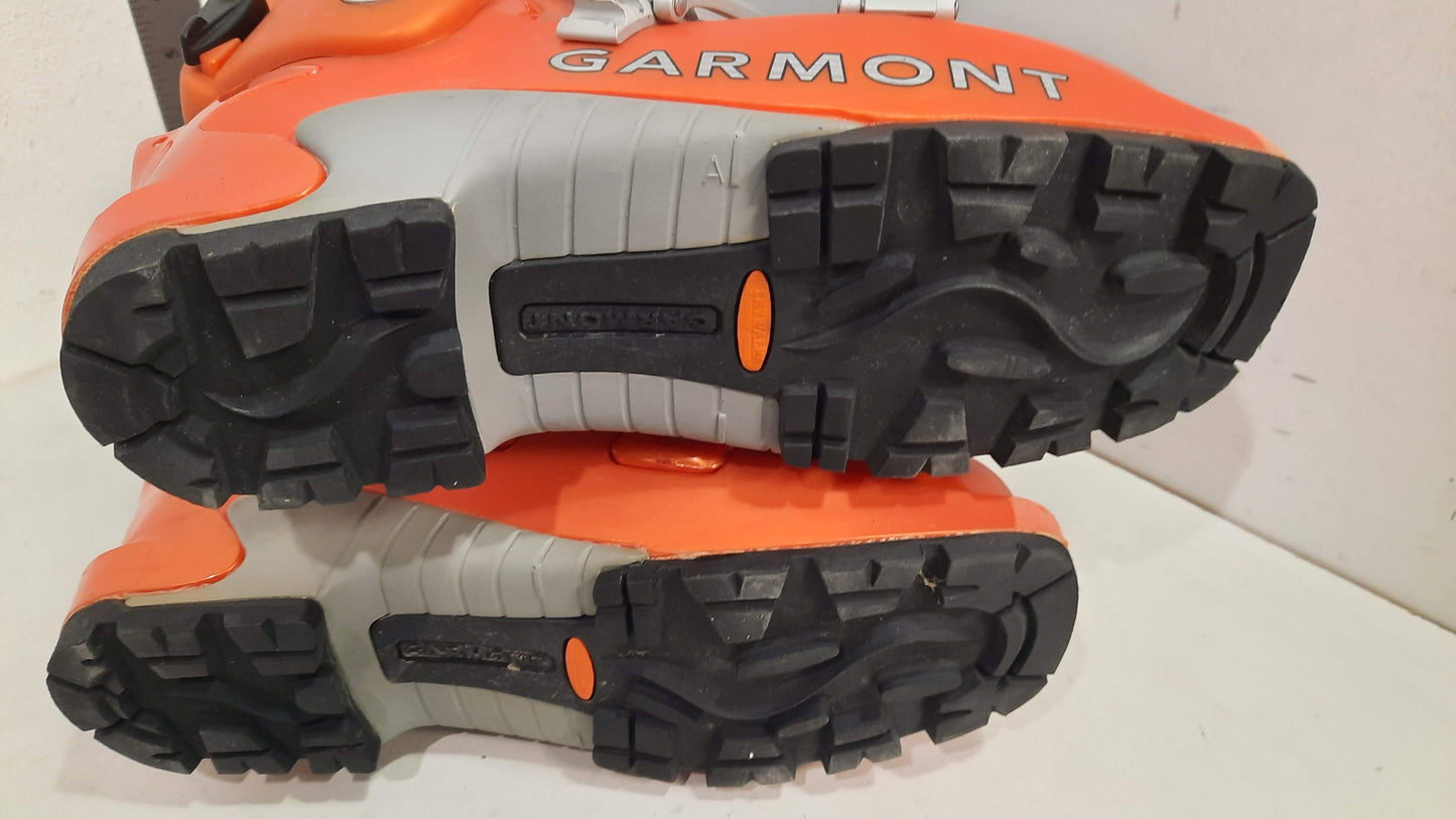 Garmont She-Ride XC AT Ski Boots 23 Orange Used Randonnée Skimo Touring