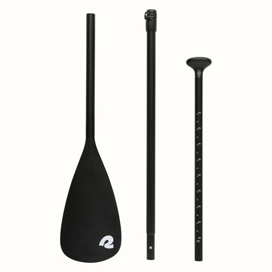 Retrospec Paddleboard Paddle Paddle Size 66 In - 83 In  Black New Boating iSUP Standup Paddle Board 3 Piece