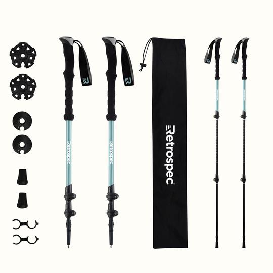 Retrospec Trekking Hiking Pole Foam Adjustable New Solstice