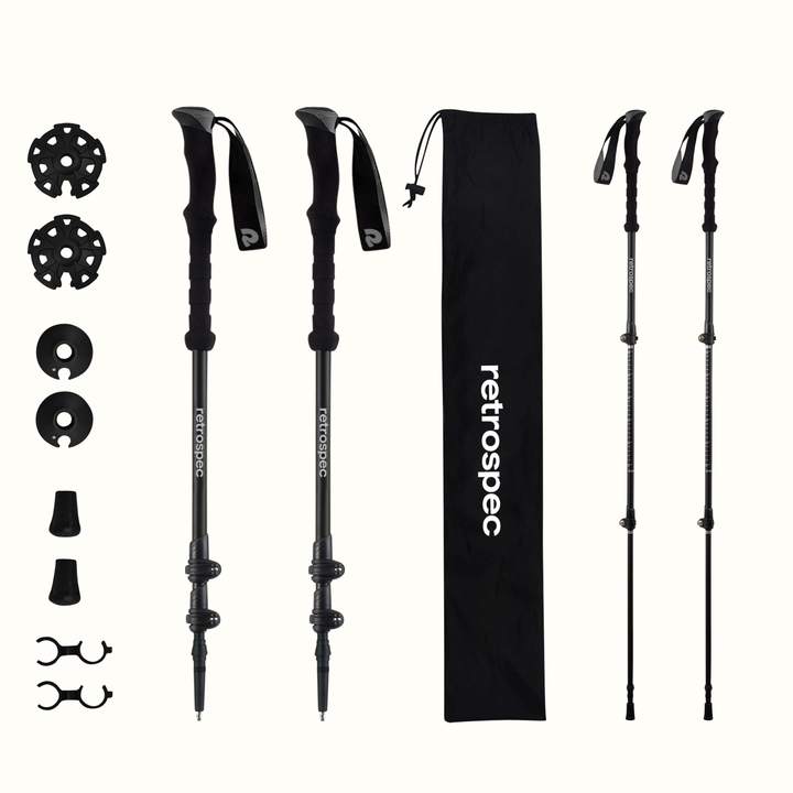 Retrospec Trekking Hiking Pole Foam Adjustable New Solstice