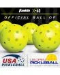 Franklin Pickleball X-40 Outdoor 3 Pack Optic Yellow