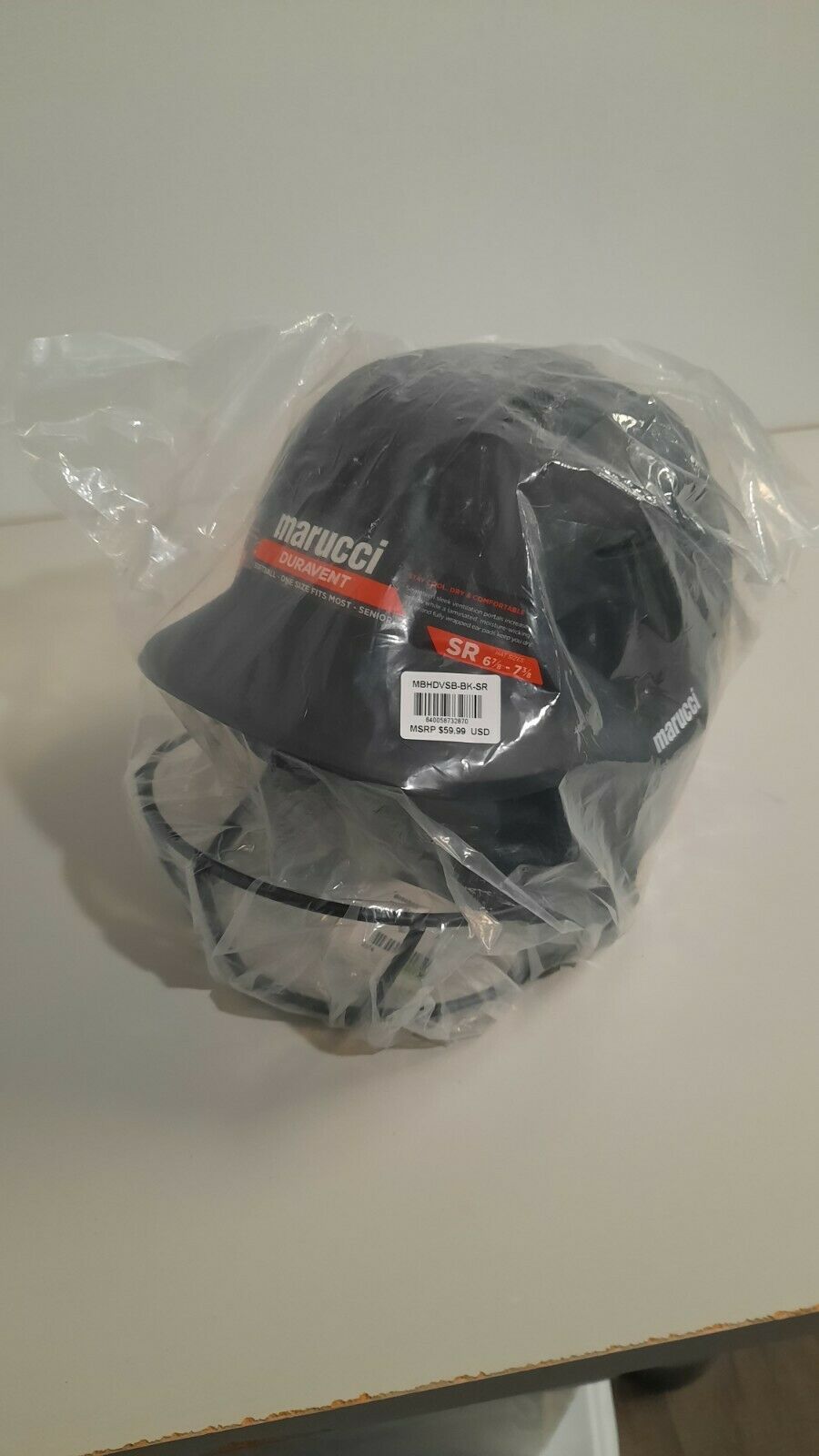 Marucci Duravent Senior Softball helmet size 6 7/8- 7 3/8"