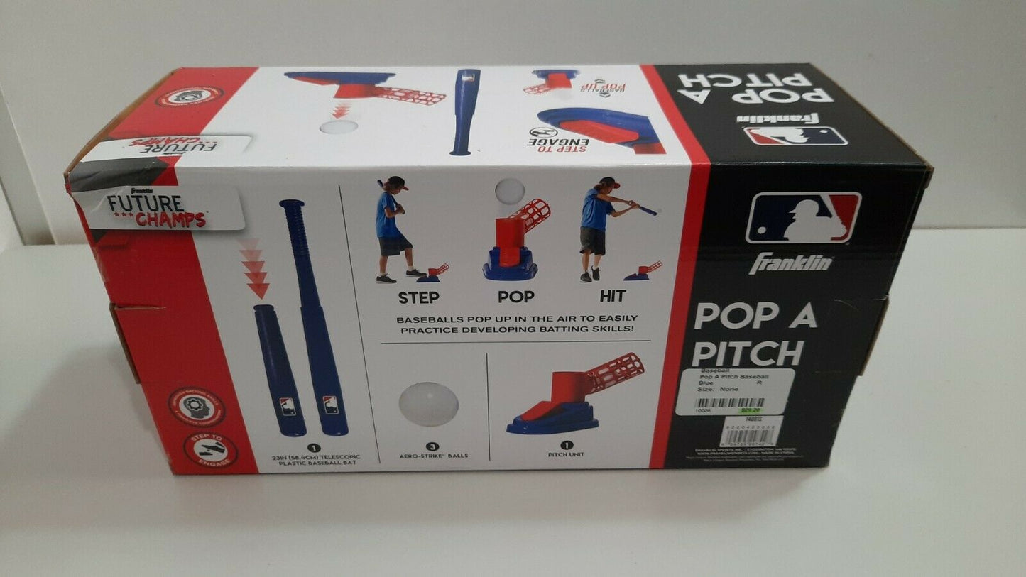 Franklin pop a pitch one baseball 1 pitch unit 3 arrow strike balls...