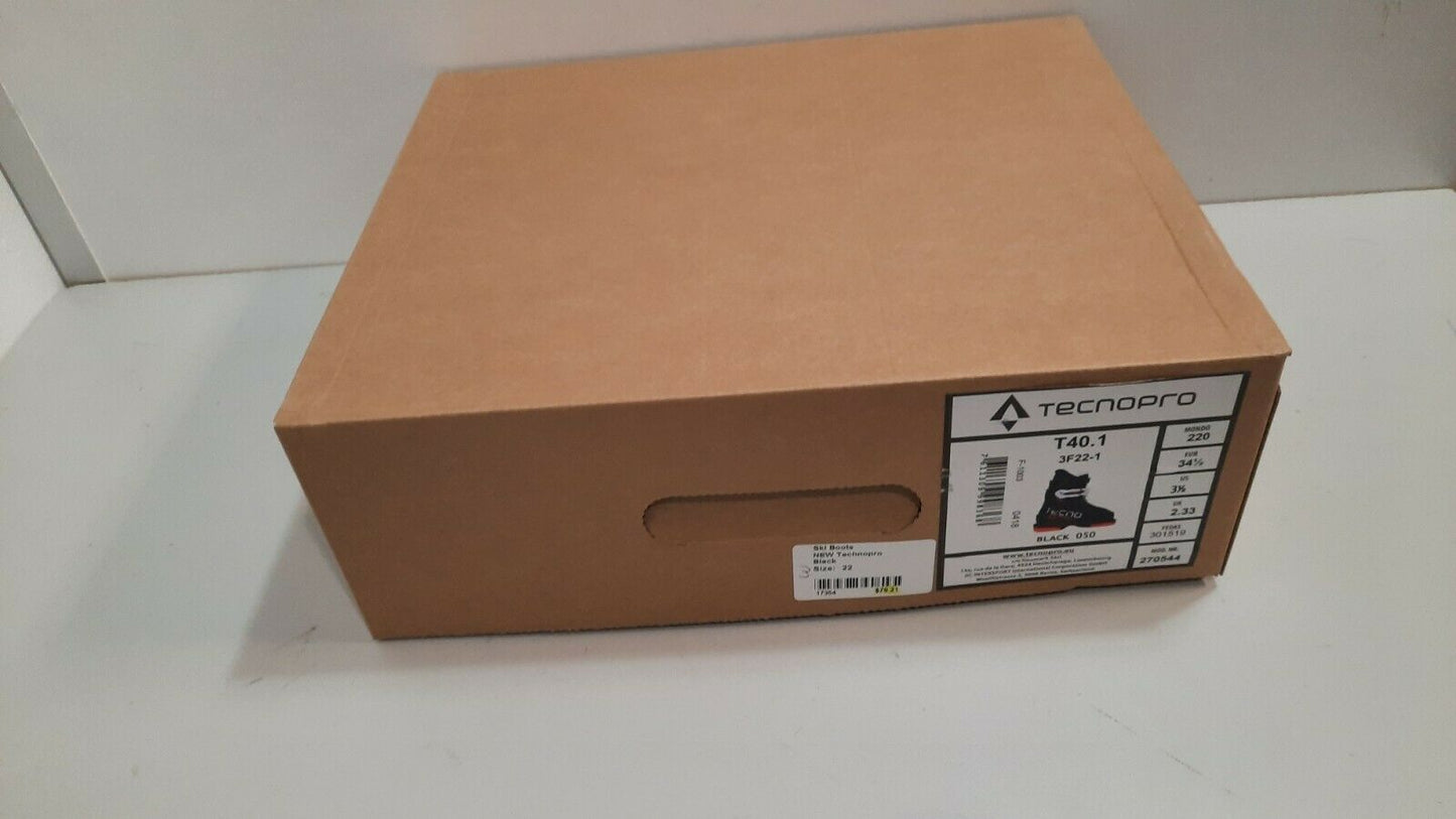 Tecnopro Youth Ski Boots Mondo Size 22