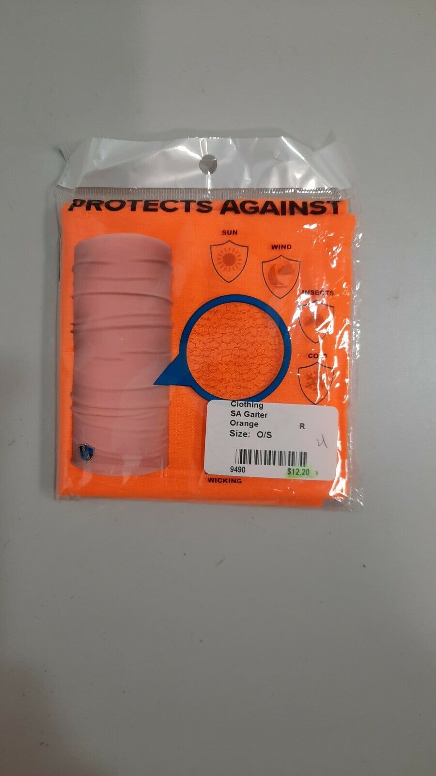 SA Co. Face shield Protects Against Sun wind Insects Particles one size fits... New