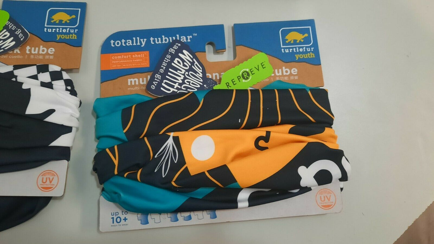 Turtlefur Multi Functional Neck Tube Size Youth Gaiter New
