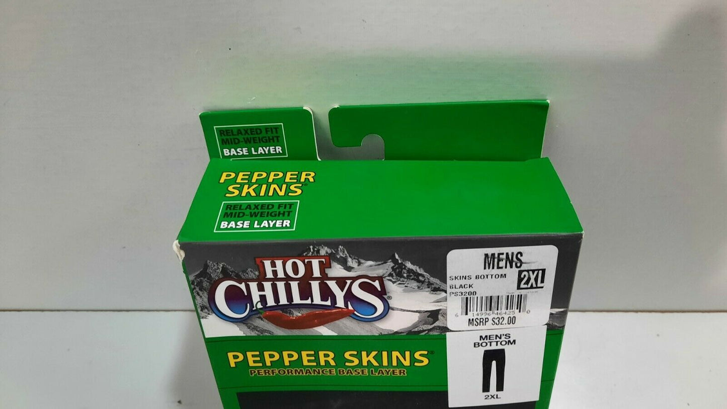 Hot Chillys Pepper Skins Performance Base Layer Size 2XL Winterwear Pants