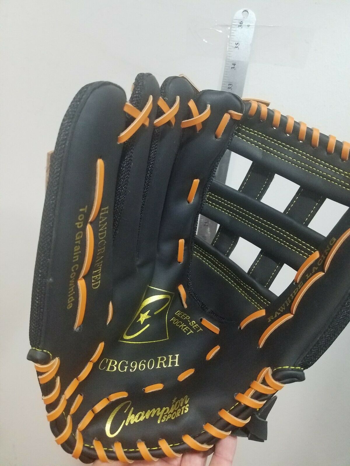 Champion Sports New Baseball Mitt Size 14 In CBG960 Left Hand Throw RH LHT Black