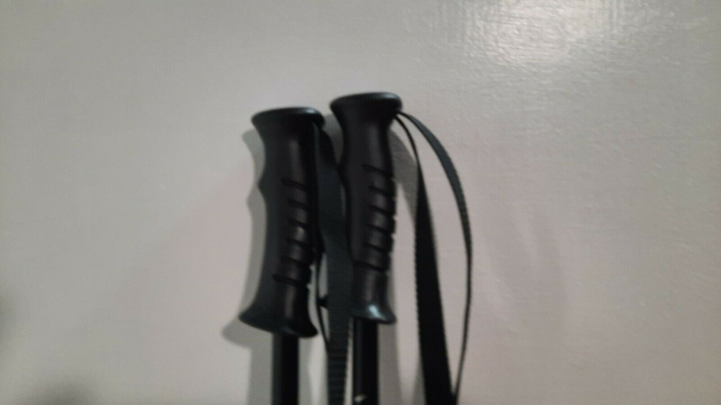 Komperdell Challenger Ski Poles Silver Size 70-115 Cm New