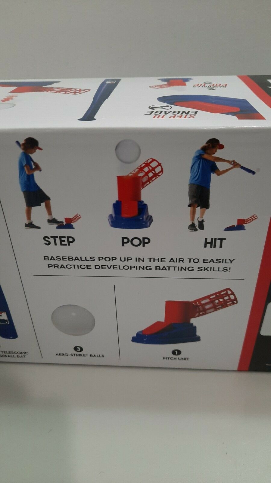 Franklin pop a pitch one baseball 1 pitch unit 3 arrow strike balls...