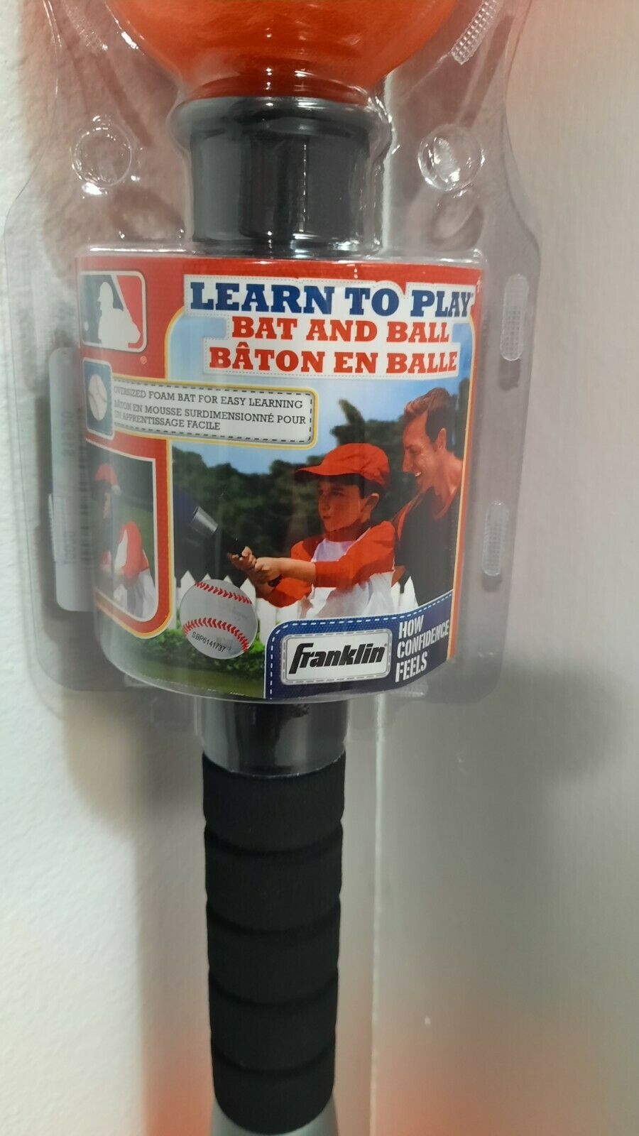 Franklin Youth Baseball Bat And Ball Combo Oversized foam Bat New