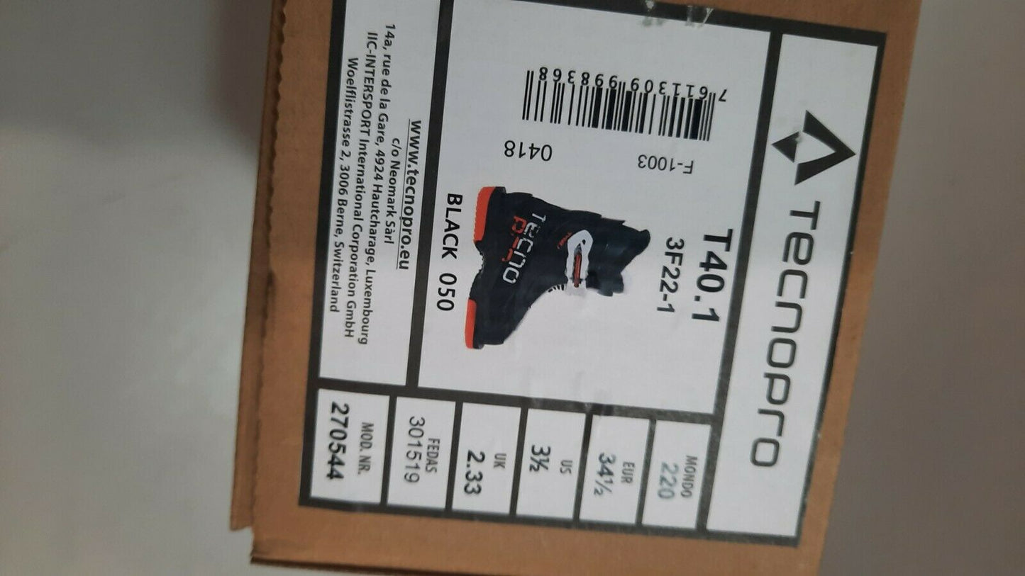 Tecnopro Youth Ski Boots Mondo Size 22