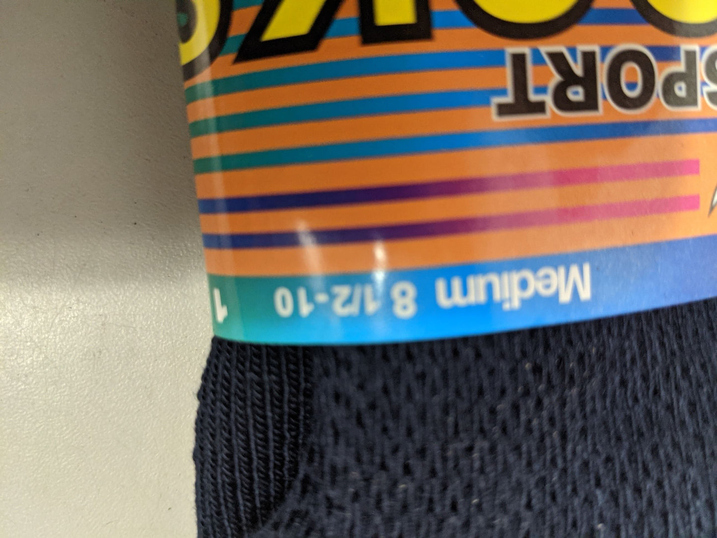 Champion Rhino All Sport Socks Navy Blue Medium US Shoe 8.5-10 New