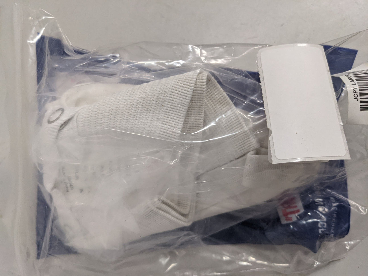 VKM Boys New Hard Cup with Supporter Youth Large 26-32 White Protective Gear