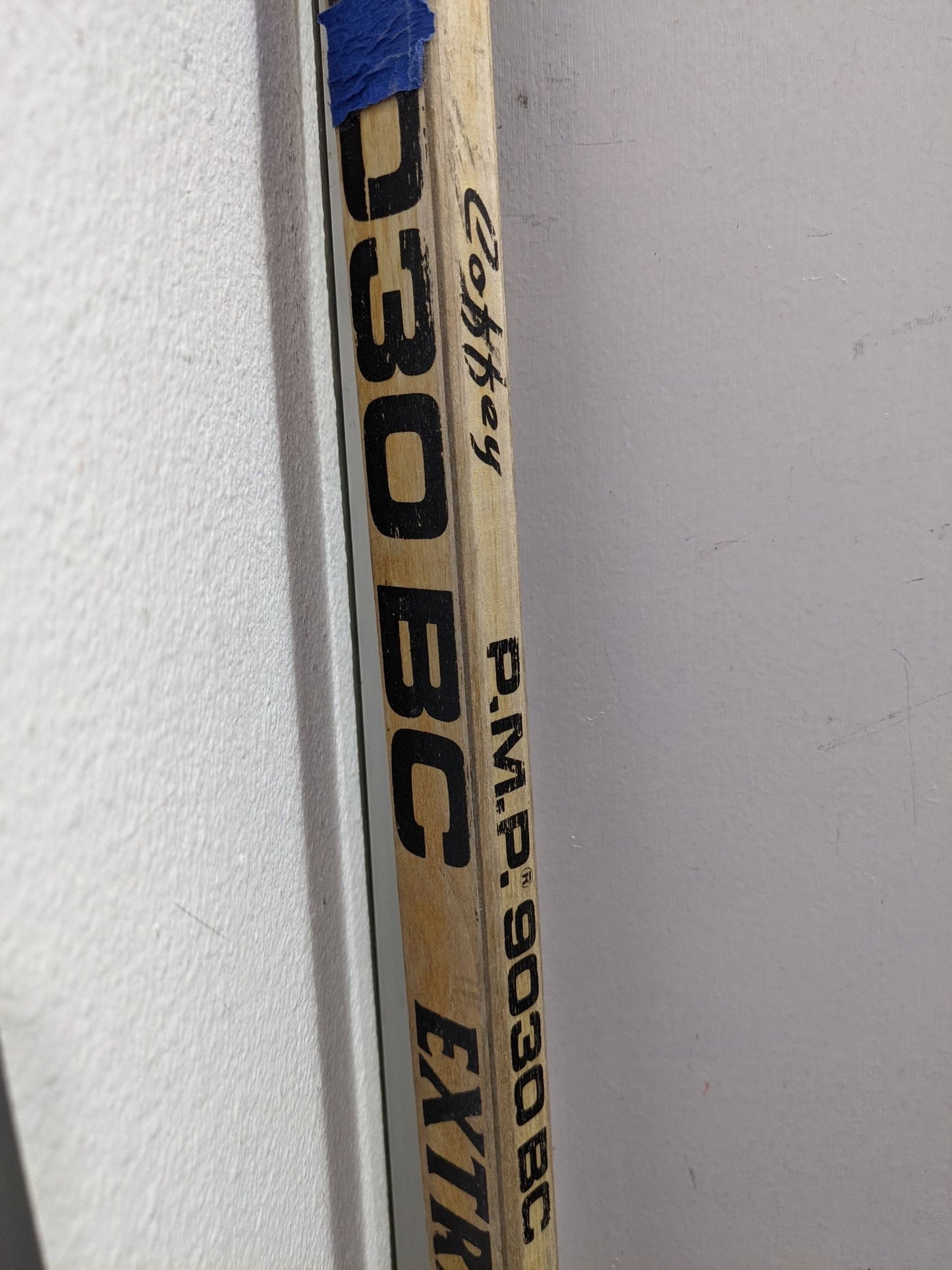 Sherwood Extra-Stiff Wooden Hockey Stick Size Int 53 In Brown Used (LH)