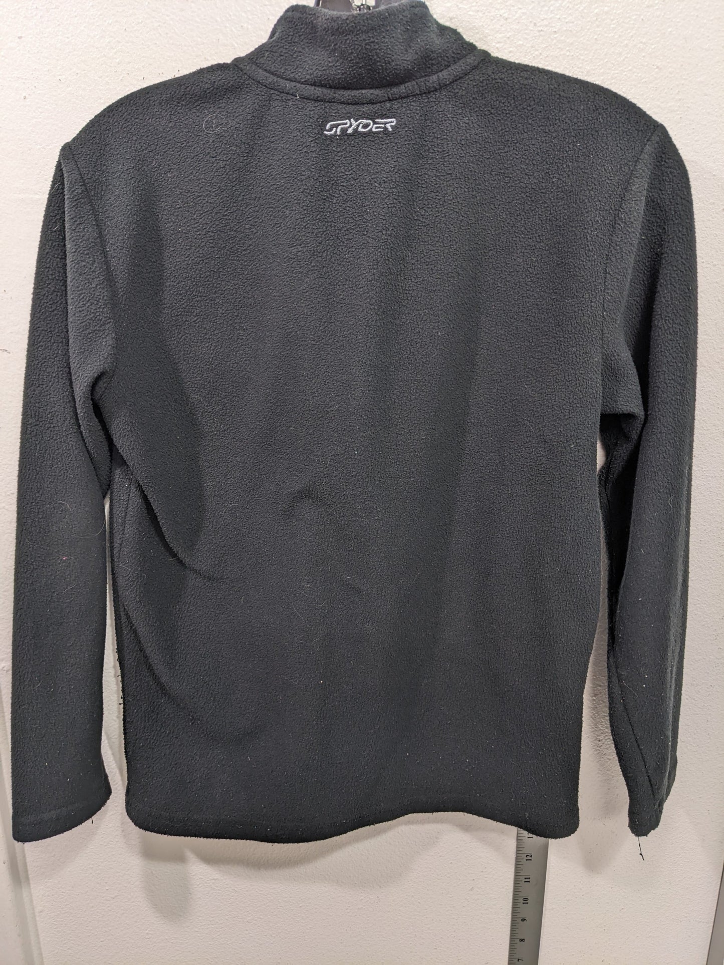 Spyder Youth Fleece Pullover Size Youth Large Black Used