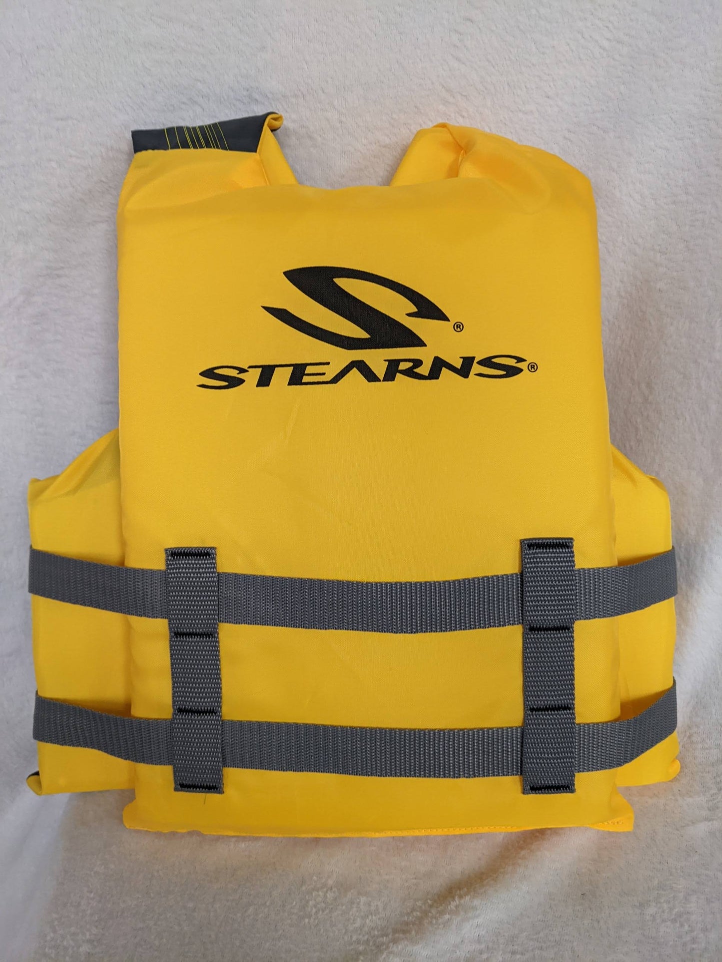 Stearns Type III PFD Youth 50#-90#  Life Vest Gold Condition New