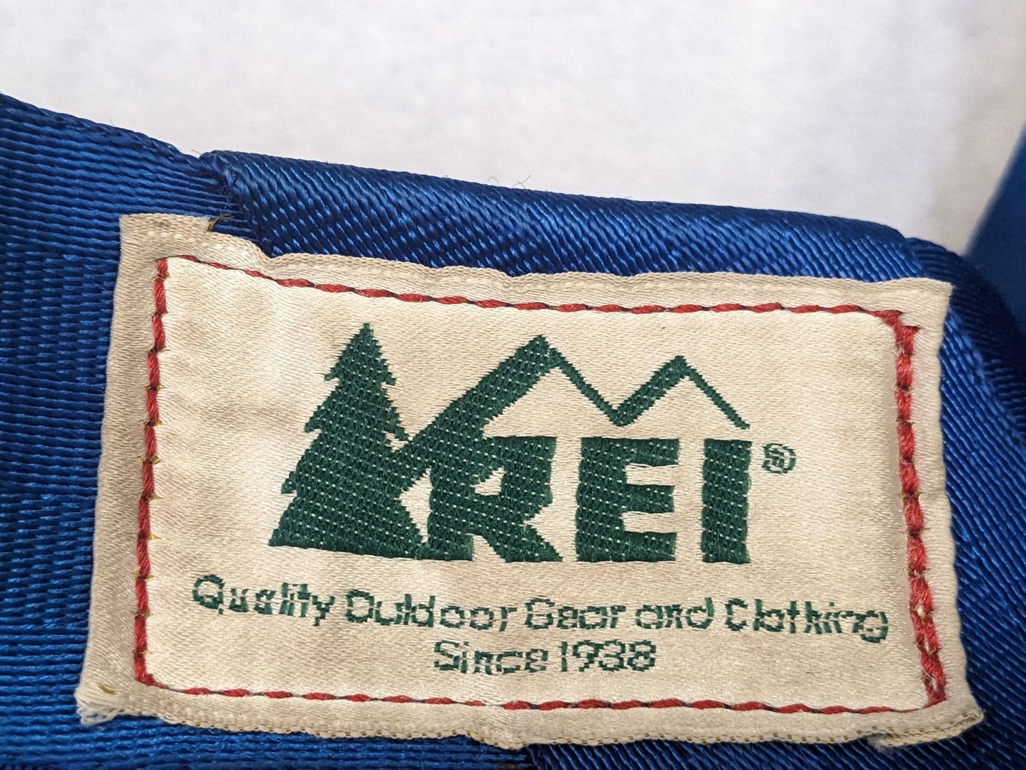 REI Climbing Harness Size Extra Large Color Blue Condition Used