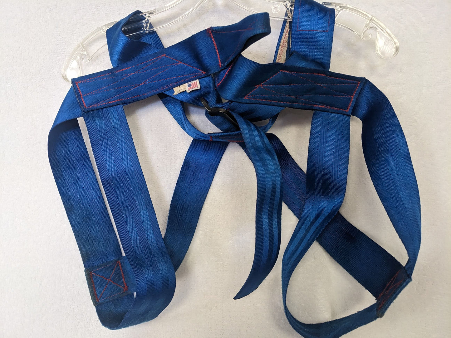 REI Climbing Harness Size Extra Large Color Blue Condition Used