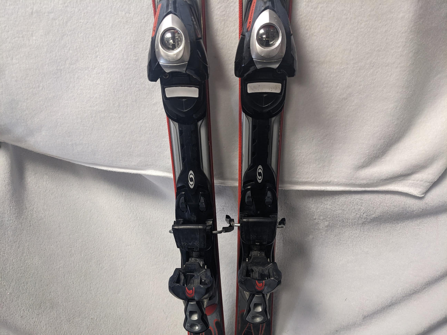 Truth Machete Skis W/Salomon Bindings Size 165 Cm Color Silver Condition Used
