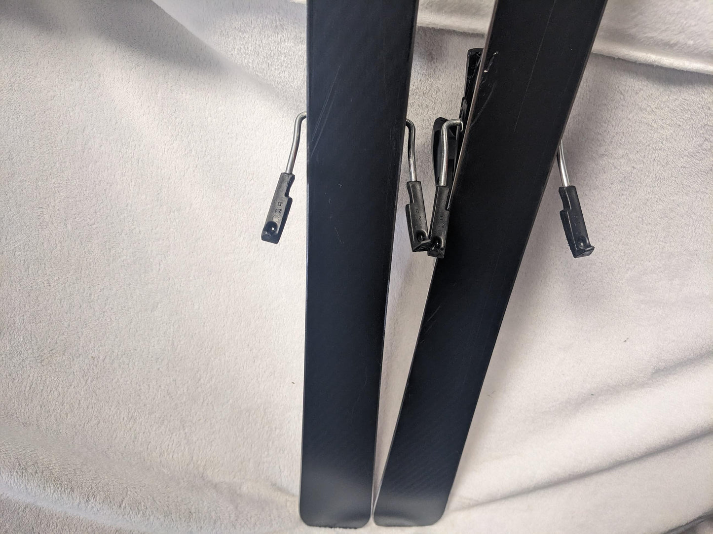 Truth Machete Skis W/Salomon Bindings Size 165 Cm Color Silver Condition Used