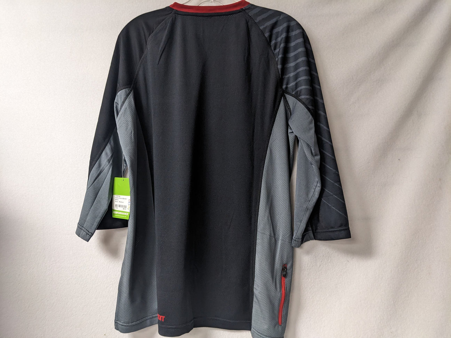Performance Bandit SS Cycling Jersey Black and Red Clearance New