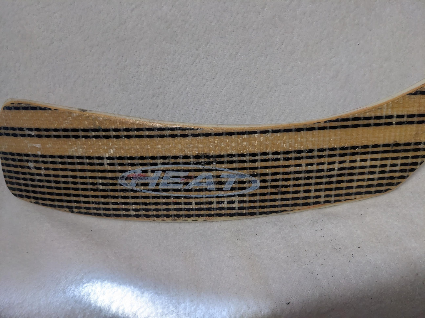 CCM Heat Wooden Hockey Stick Jr 49 In (LH) Blue Used Junior