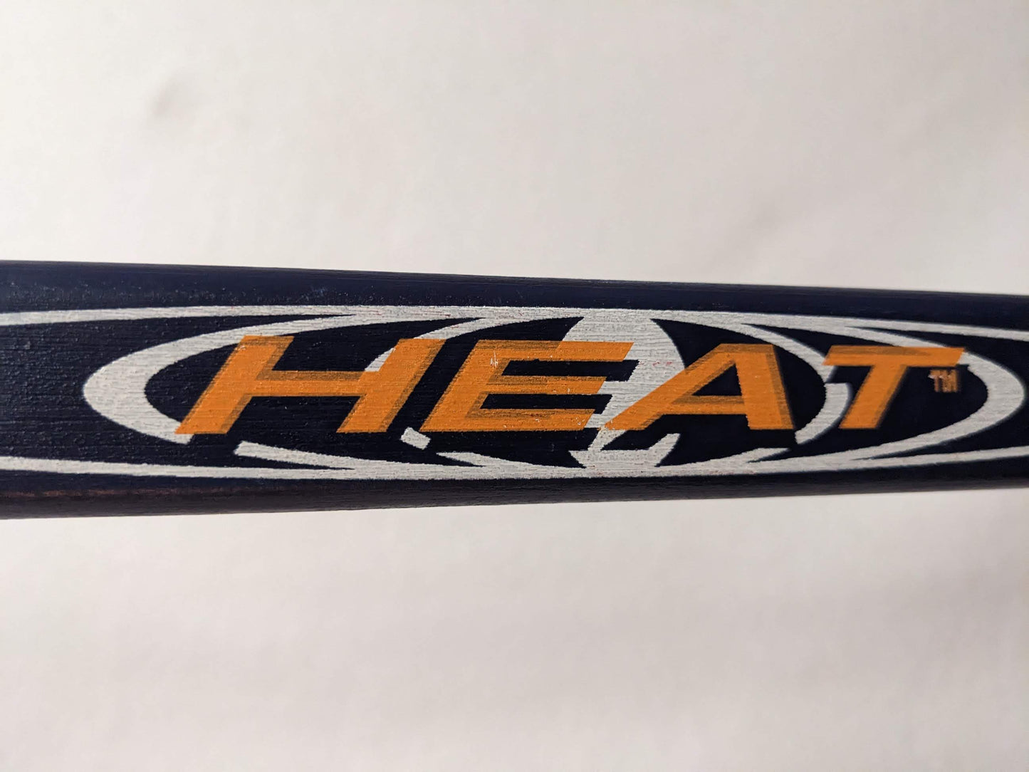 CCM Heat Wooden Hockey Stick Jr 49 In (LH) Blue Used Junior