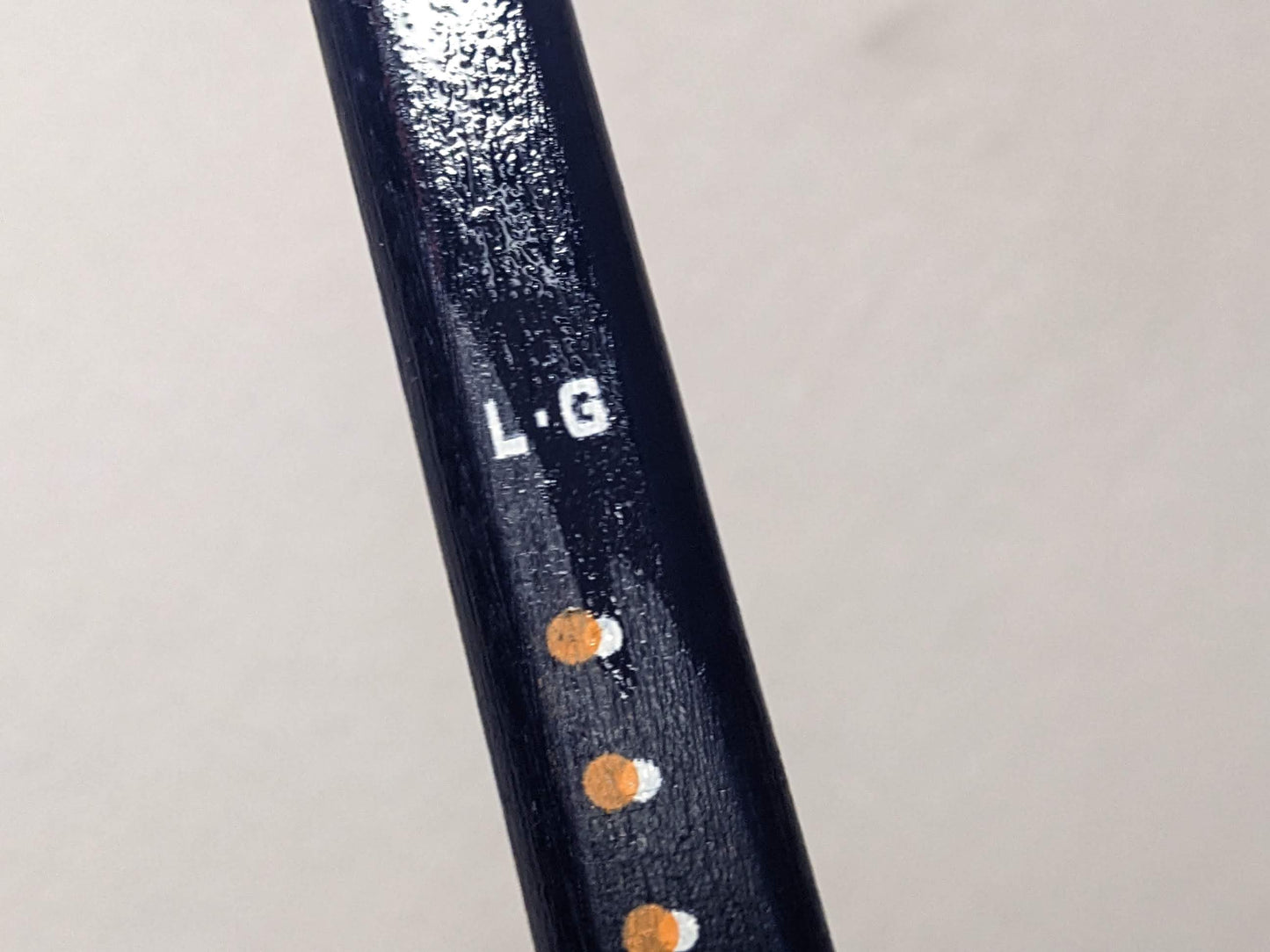 CCM Heat Wooden Hockey Stick Jr 49 In (LH) Blue Used Junior