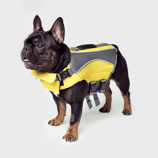 Canada Pooch Wave Rider Dog Life Vest Size XS-XL Yellow, Pink, Tie Dye Boating New