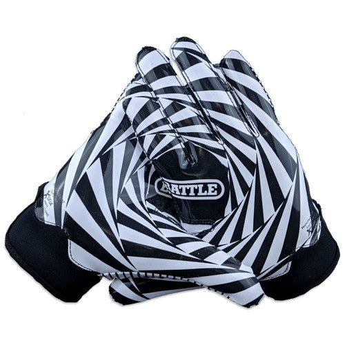 Battle Football Gloves Doom 1.0 Kaleidoscope Youth Large New