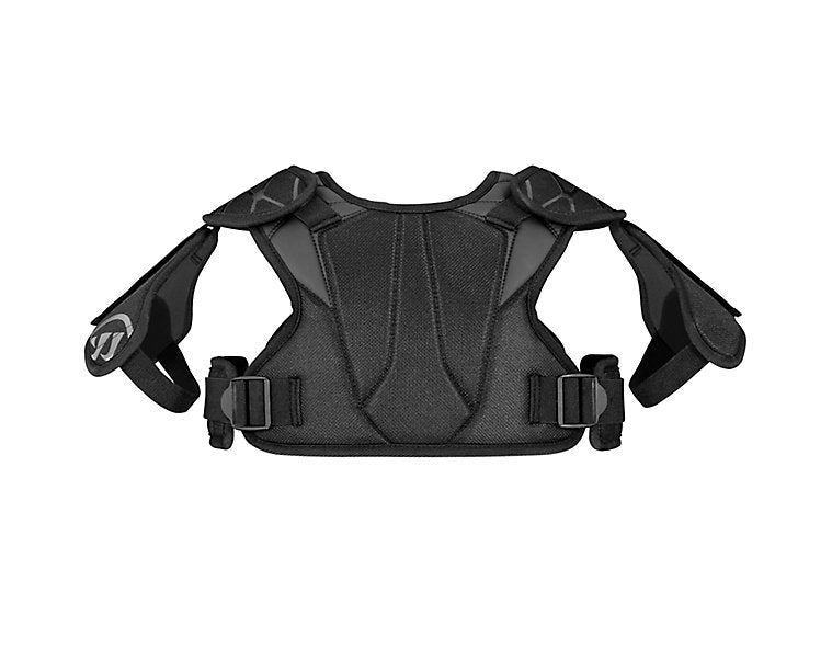 Warrior Lacrosse Shoulder Pads Burn Next Black Size Youth Small New
