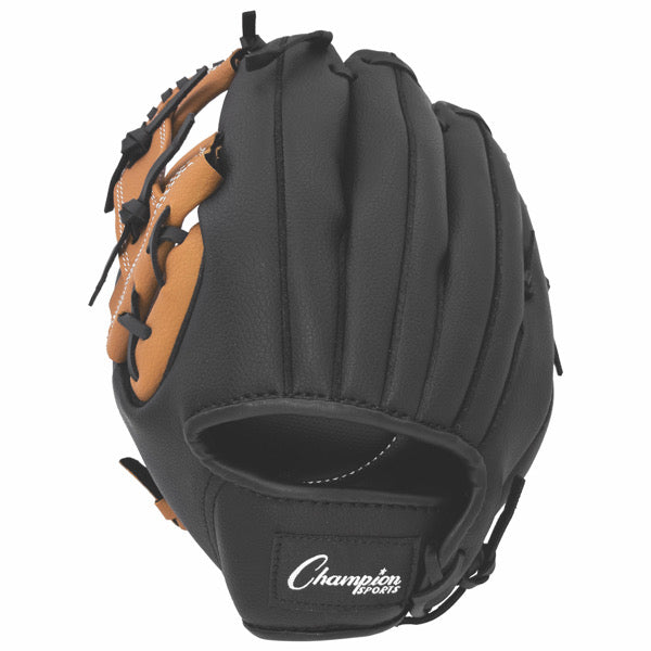 Champion RHT 11.5 Inch Baseball Mitt Glove New Black CBG600