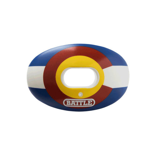 Battle Oxygen Mouthguard Colorado Flag New New Strap Included Locally