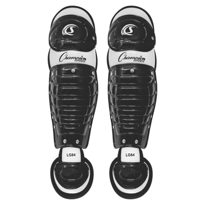 Champion Sports Single Knee Baseball Leg Guard Youth Black New