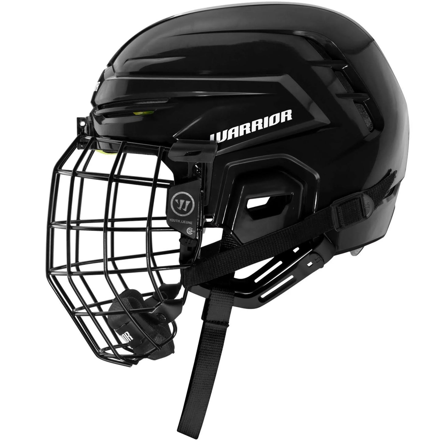 Warrior Alpha Hockey Helmet Black Youth New No Cage