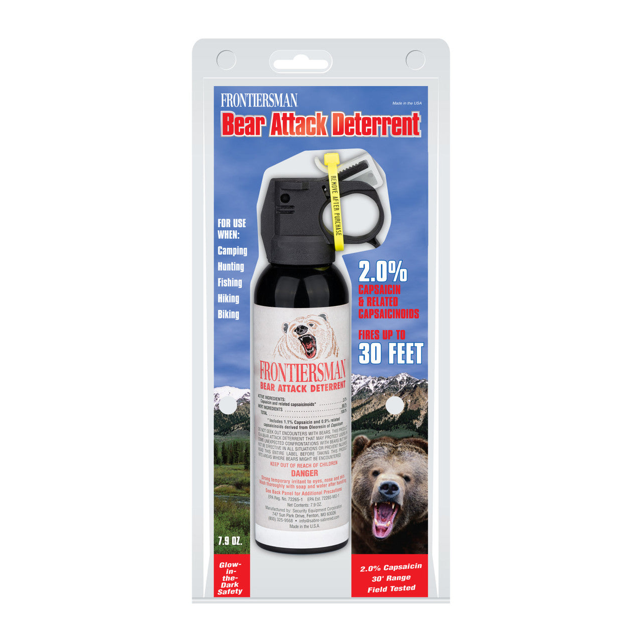 Frontiersman Bear Attack Deterrent 7.9 oz