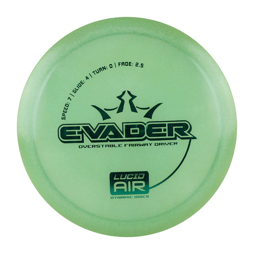 Dynamic Discs Lucid Air Evader 150 g New Driver Green