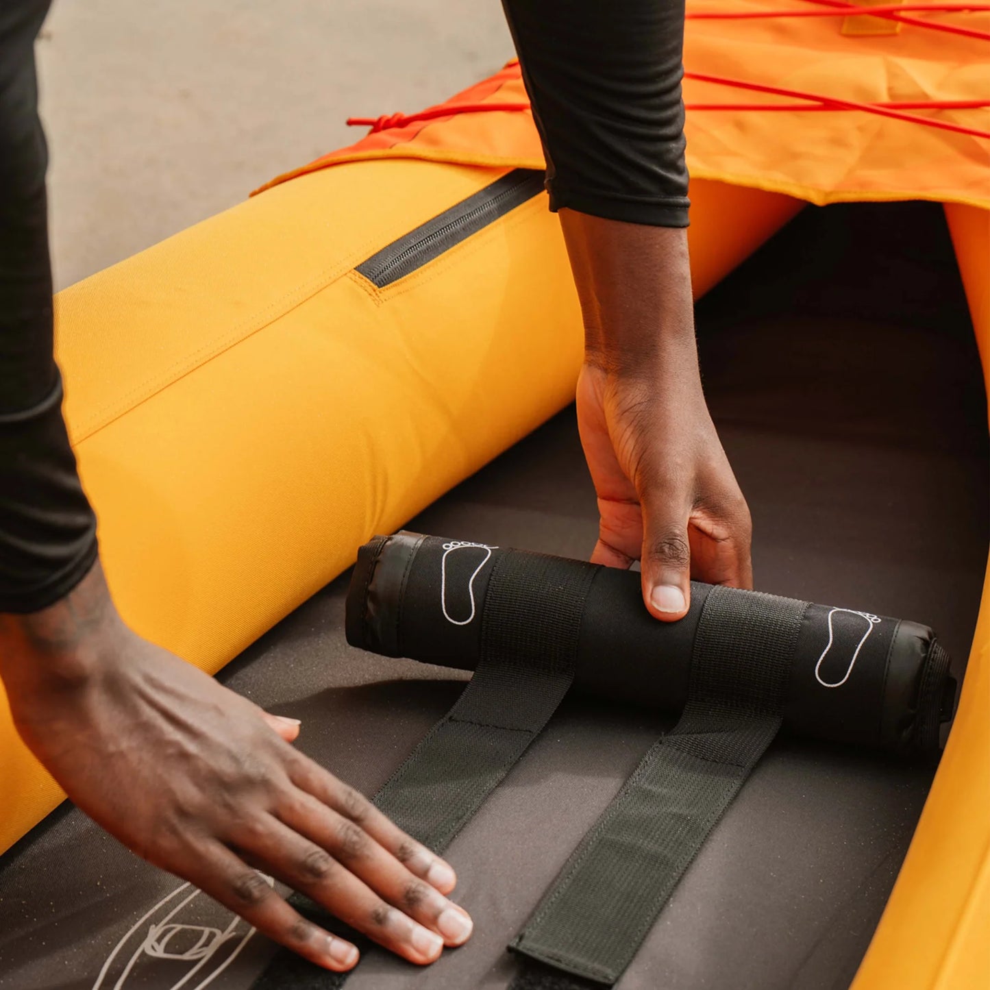 Inflatable Coaster Kayak SIngle New 9'10" Max 220 LB Adult