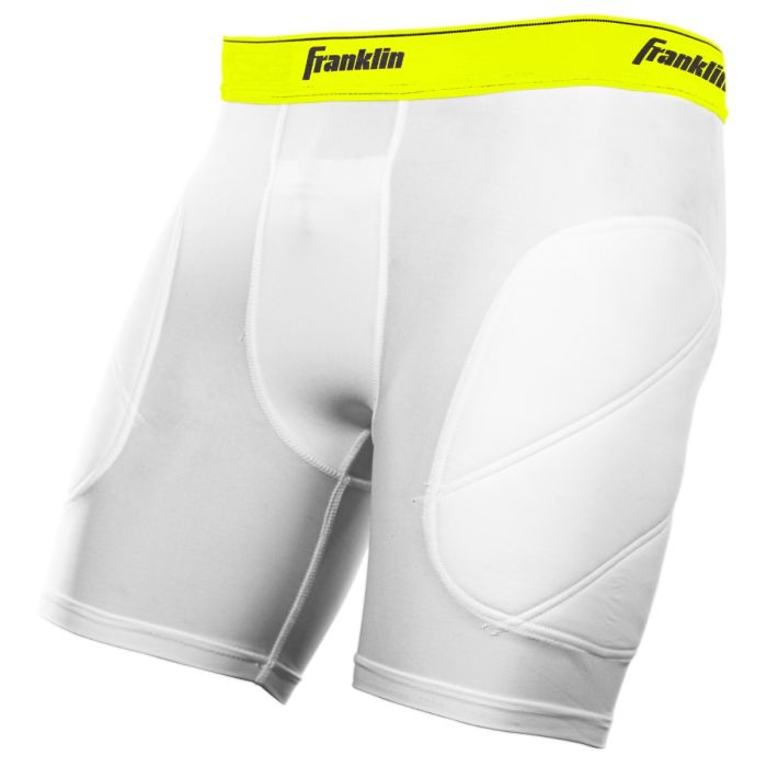 Franklin Sliding Shorts with Cup Pocket  White New