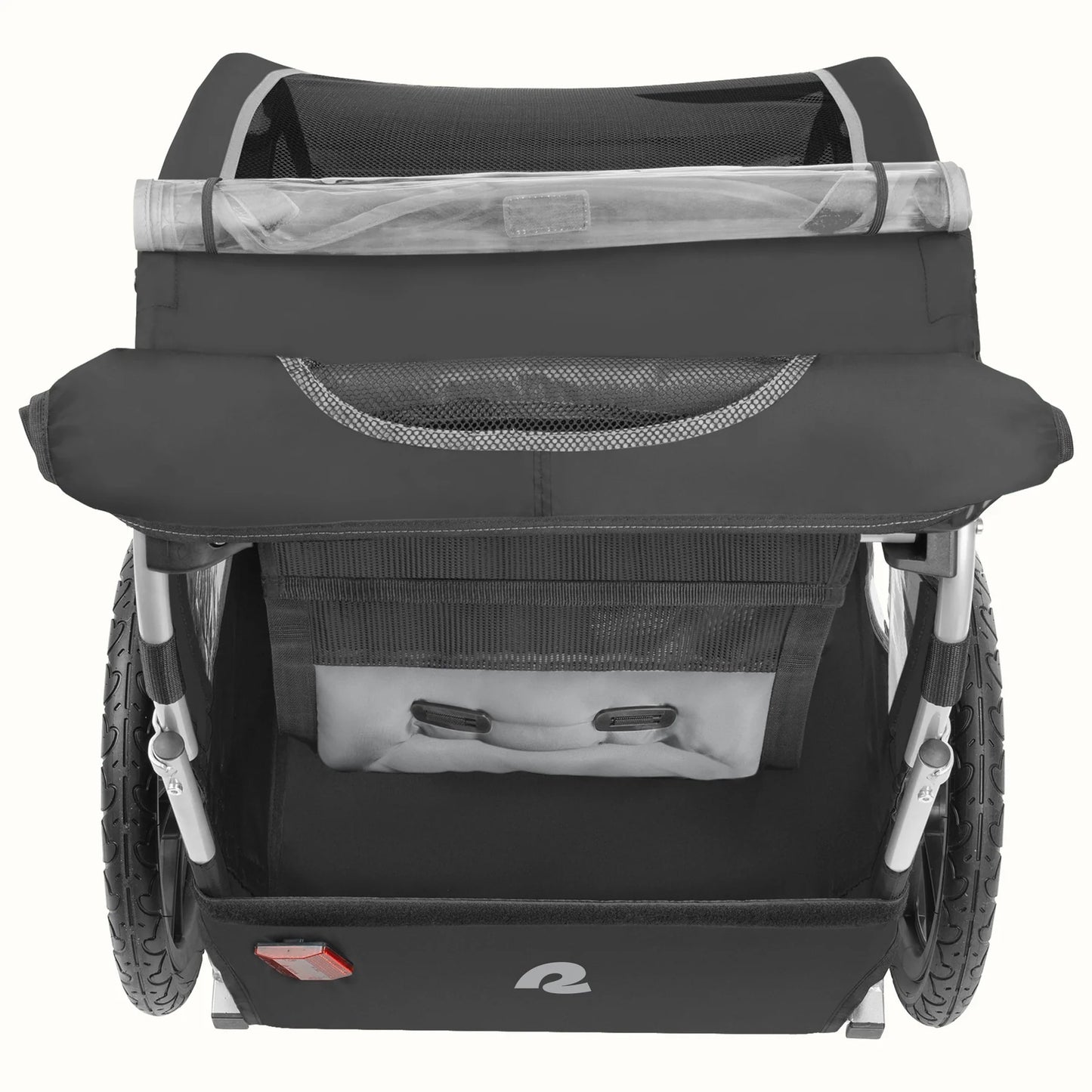 Rover Single Kids Bike Trailer Carrier Bike e-Bike Electric Bike Black