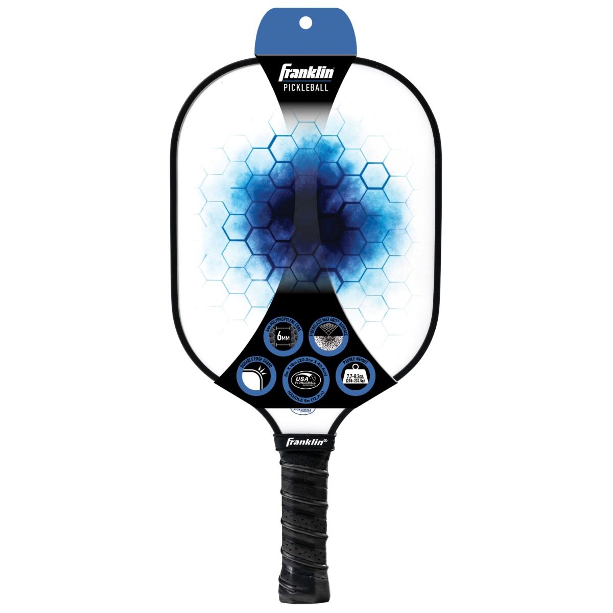 Franklin Pilot USAPA Pickleball Paddle Fiberglass Blue New