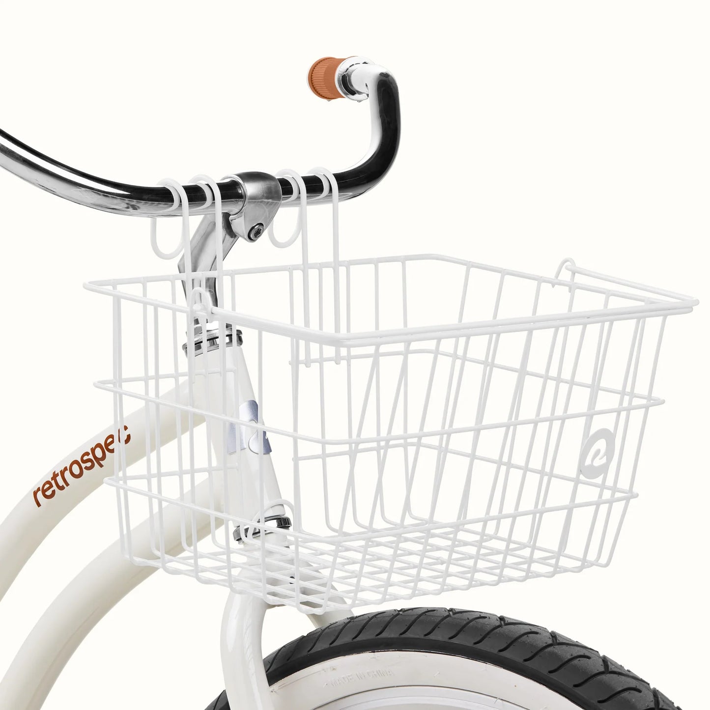 Retrospec Apollo Lite Steel Bike Basket New