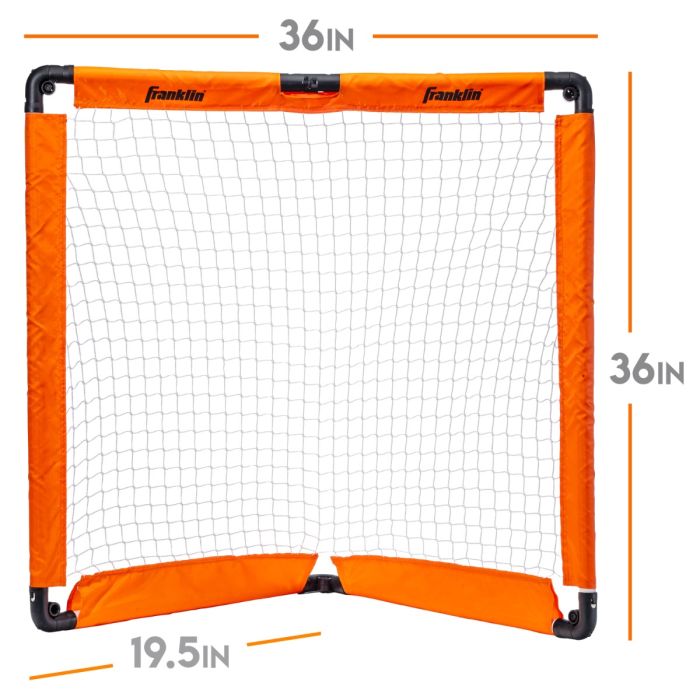 Franklin youth Kid's lacrosse goal and stick set 36 das 19.5 - 36"